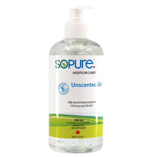 16oz Unscented Gel Hand Sanitizer - 20/Box