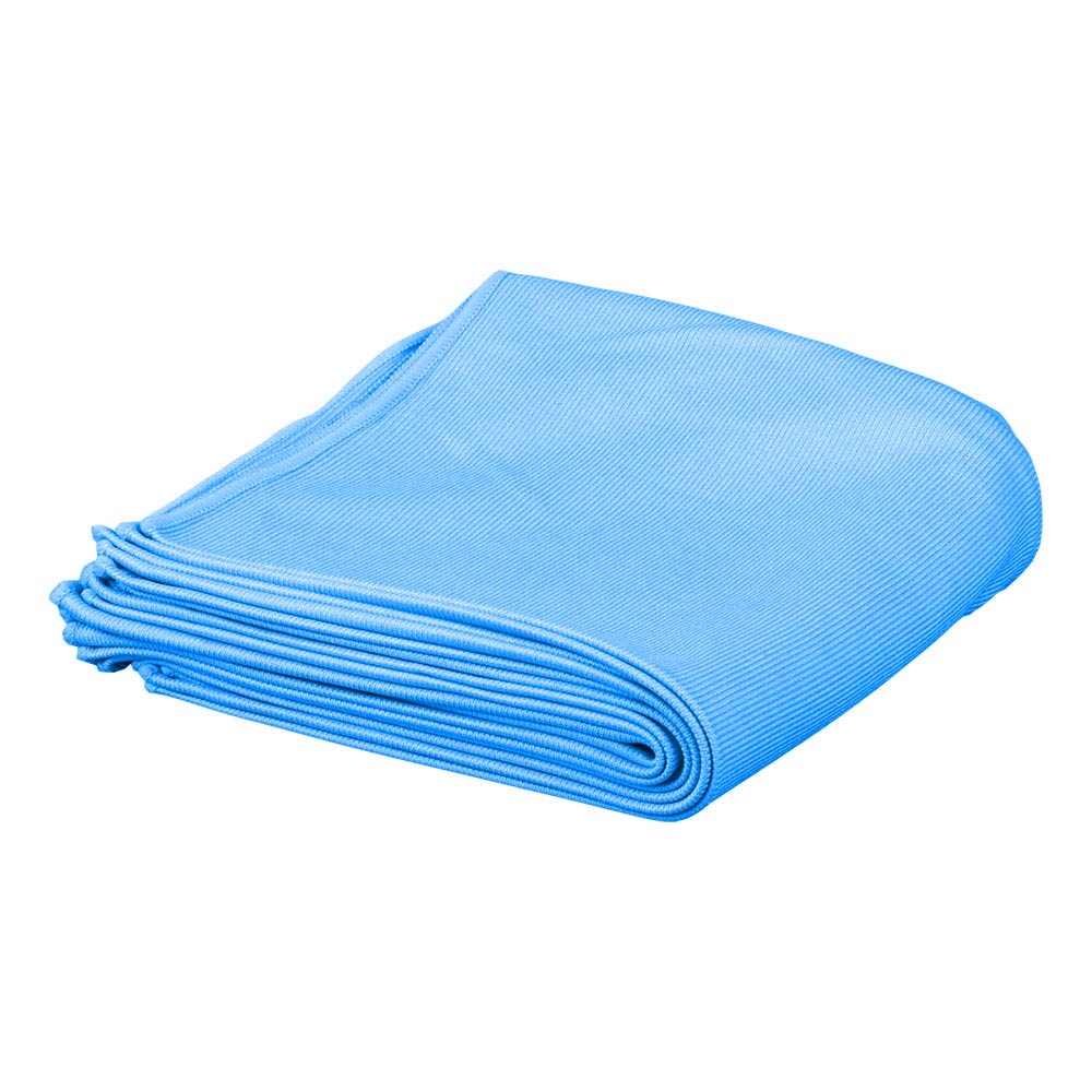 Lint Free Micro Fiber Glass Cleaning Towel, 16"x16", 200PK