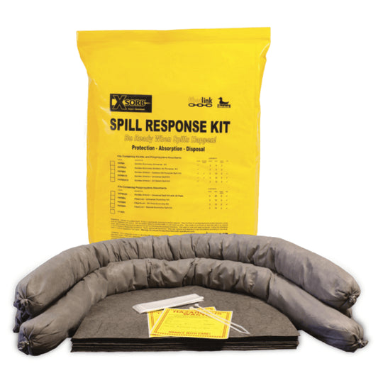 FiberLink Universal Economy Spill Kit, 3/cs