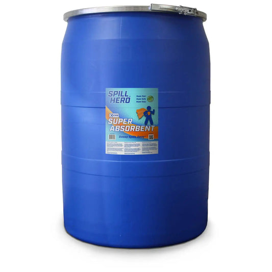 Spill Hero Universal Absorbent in 55 gal Poly Drum