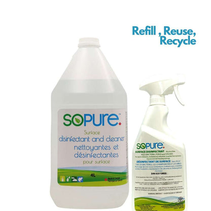 All Purpose Disinfectant & Cleaner, 800ml Spray Bottle, 12/Box