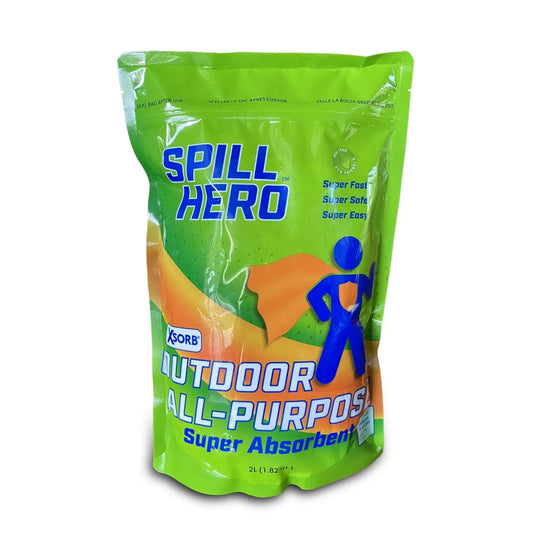 Spill Hero Outdoor All-Purpose Absorbent 2 L Bag, 24/cs
